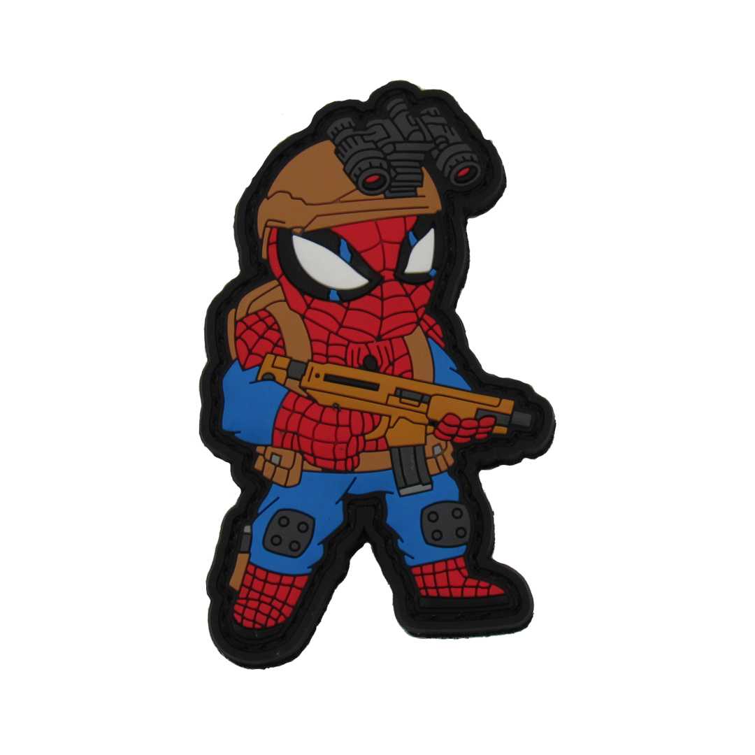 Spiderman 3D Comic PVC Morale Patch - NEO Tactical Gear