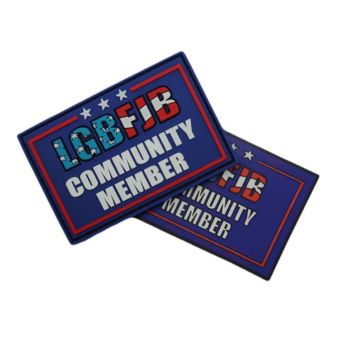 LGBFJB Community Member Patch & Decal Combo