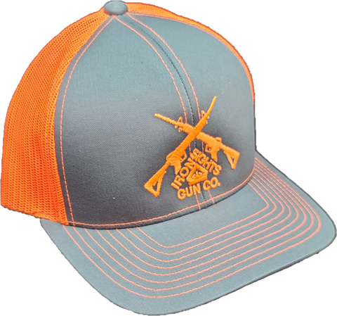 Orange/Charcoal Logo Snapback
