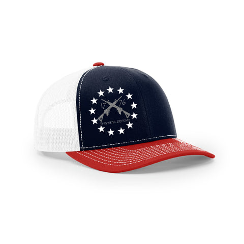 ISGC Betsy Ross This We'll Defend Snapback